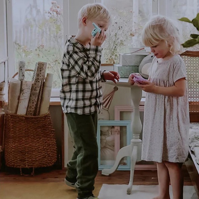 Walkie Talkie dla dzieci Lalarma - Mint 1 szt.