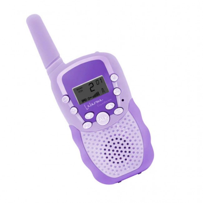 Walkie Talkie dla dzieci Lalarma - Purple 1 szt.