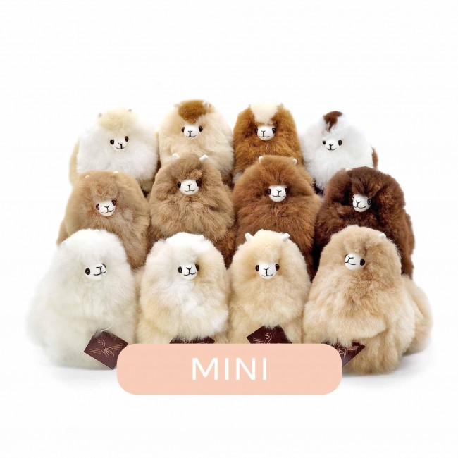 Puszysta maskotka Alpaka Inkari Naturals - Sahara 15 cm