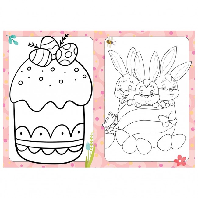 Kolorowanka "Wielkanoc Zabawy z pisankami" Wydawnictwo Fenix