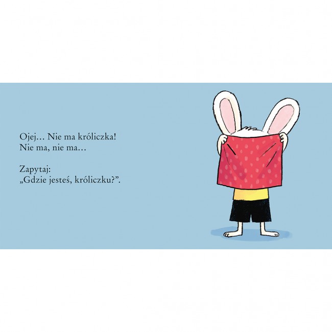 Książka "Pobawmy się, króliczku" Wydawnictwo Dwie Siostry