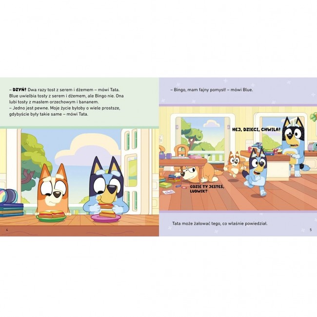 Książka "Bluey. Mini-Blue." Wydawnictwo Harperkids