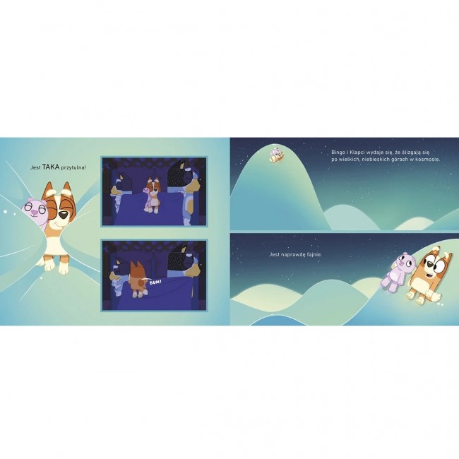 Książka "Bluey. Spanko." Wydawnictwo Harperkids
