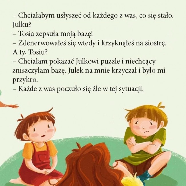 Książka "(Nie) tacy sami T.10 Tosia i Julek przepraszają" Wydawnictwo Dwukropek