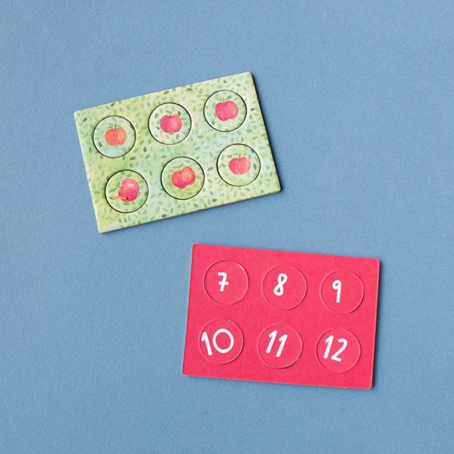 Puzzle kieszonkowe z grą obserwacyjną Londji - Jabłonka 36 el.