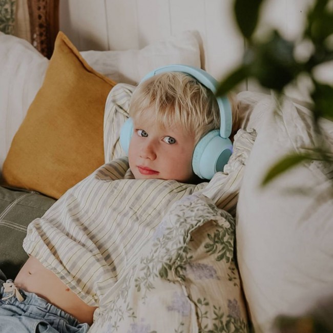 Bezprzewodowe słuchawki Lalarma z podświetleniem - Rose