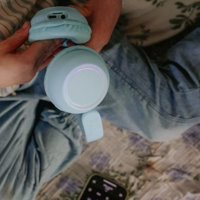 Bezprzewodowe słuchawki Lalarma z podświetleniem - Rose