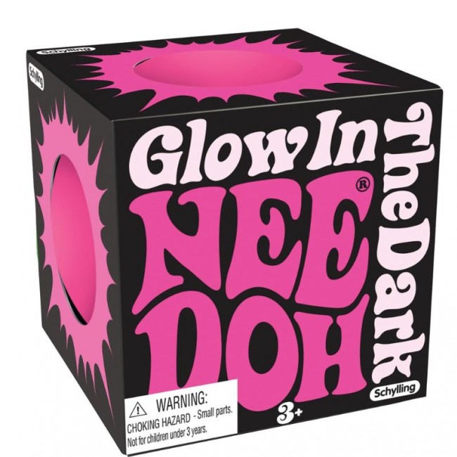 Sensoryczny gniotek Schylling - Glow in the Dark Needoh Asst