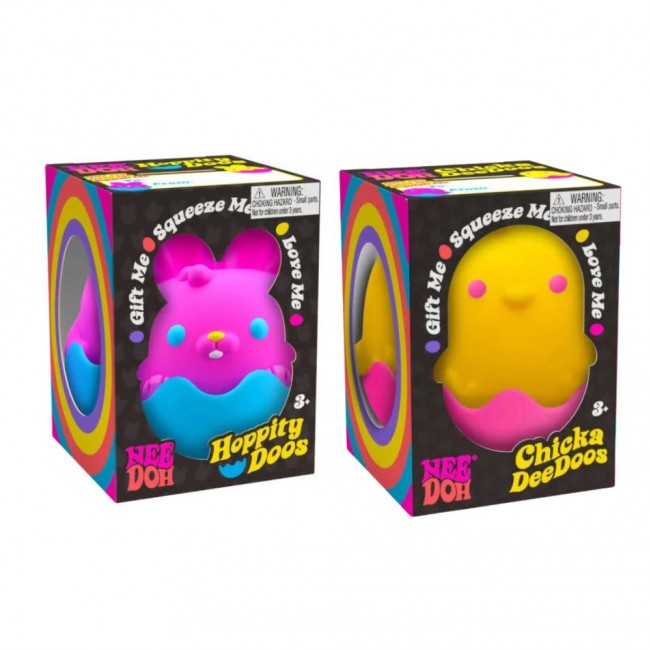 Sensoryczny gniotek Schylling - Needoh Bunnies and Chicks
