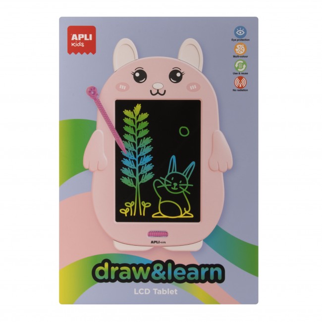 Magiczny tablet LCD do rysowania Apli Kids - Królik