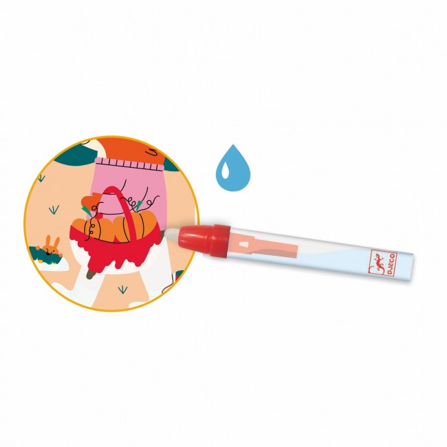 Wodne kolorowanki Djeco - 4 pory roku