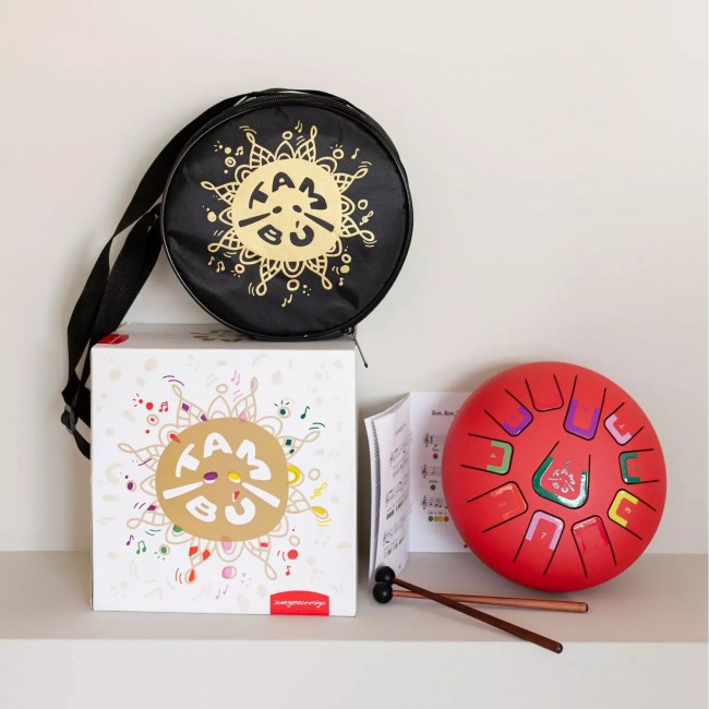 Bębenek językowy Tambu - Red Mat