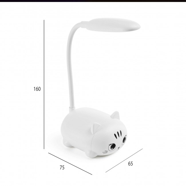 Lampka LED Miquelrius - Biały Kotek