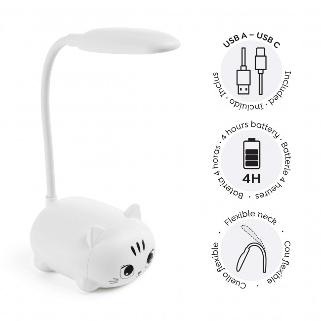 Lampka LED Miquelrius - Biały Kotek
