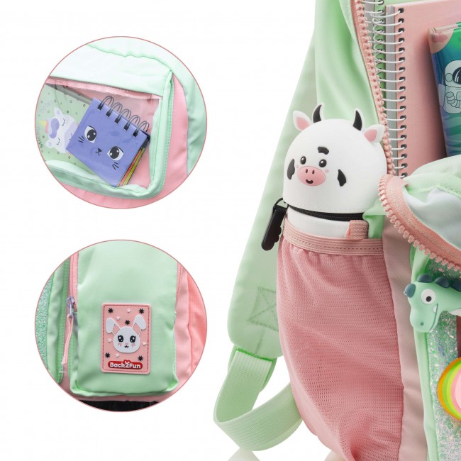 Plecak czterokomorowy Miquelrius - Turkusowy 17L