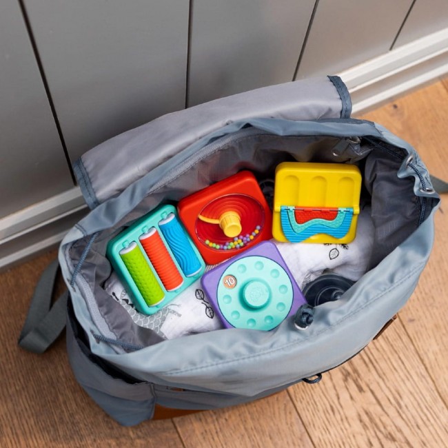 Zestaw 1 Sensorycznych Kwadratów z Przekładankami PlayTab