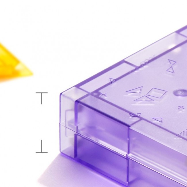 Klocki magnetyczne mideer - Tangram 3D z klepsydrą 7 el.
