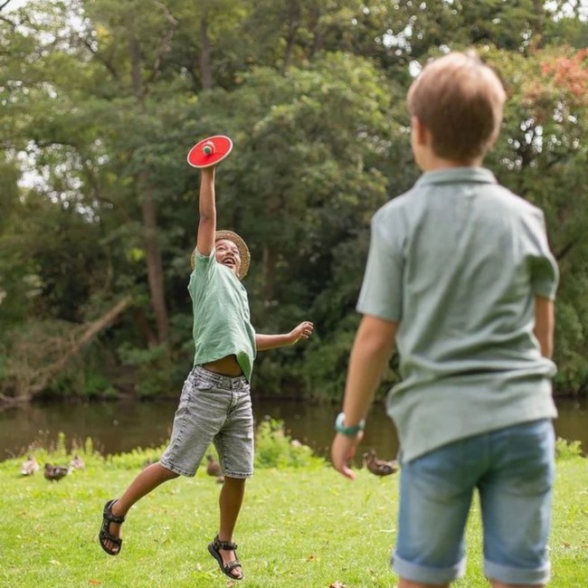 Drewniane paletki BS Toys - Rzep z piłką