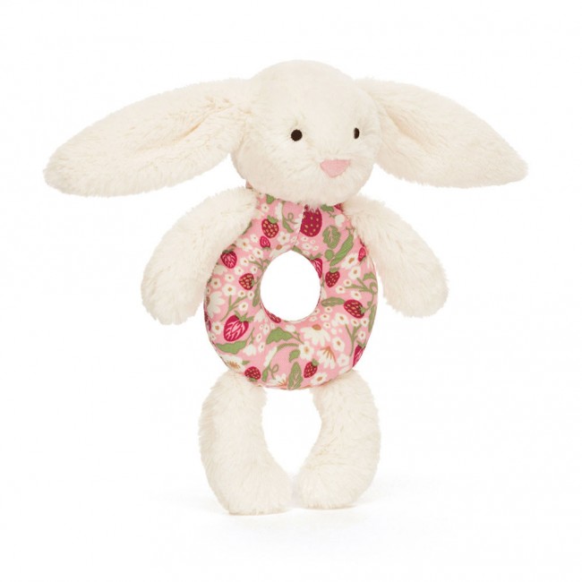 Grzechotka Króliczek Jellycat - Berry 18 cm
