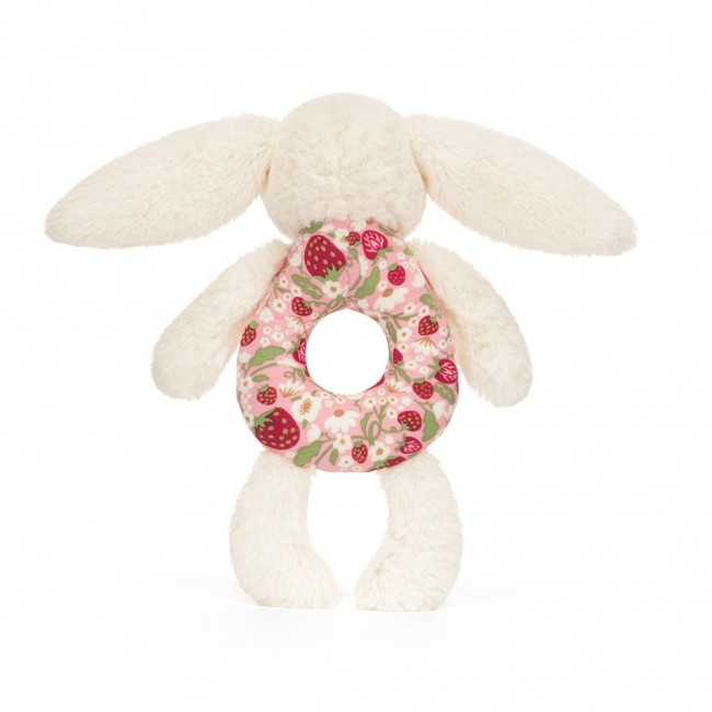 Grzechotka Króliczek Jellycat - Berry 18 cm