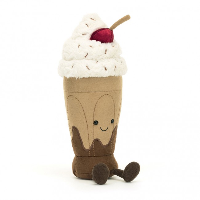 Pluszowy Zabawny Shake Czekoladowy Marin Jellycat 27 cm