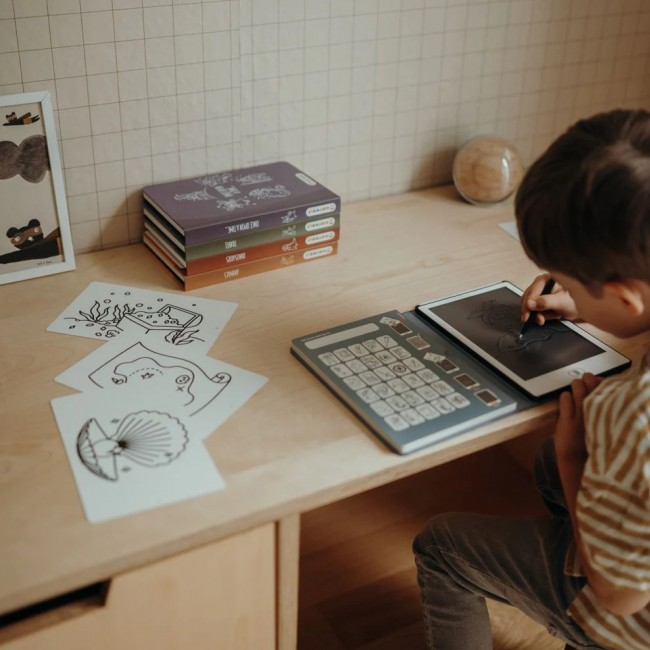 Podświetlany tablet do rysowania Kidydraw Mini Kidywolf - Ocean i Piraci