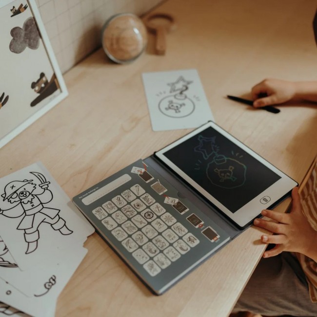 Podświetlany tablet do rysowania Kidydraw Mini Kidywolf - Ocean i Piraci
