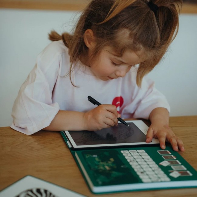 Podświetlany tablet do rysowania Kidydraw Mini Kidywolf - Zwierzęta dookoła świata