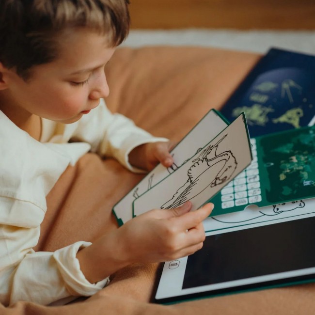 Podświetlany tablet do rysowania Kidydraw Mini Kidywolf - Zwierzęta dookoła świata