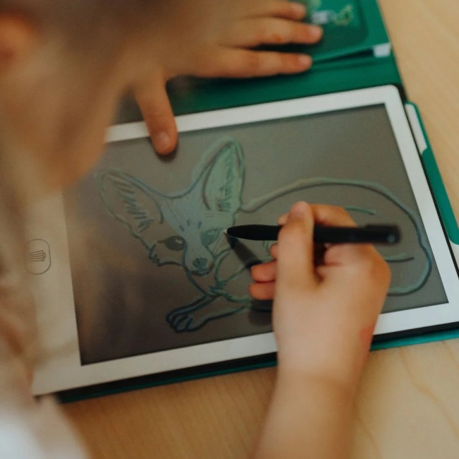 Podświetlany tablet do rysowania Kidydraw Mini Kidywolf - Zwierzęta dookoła świata