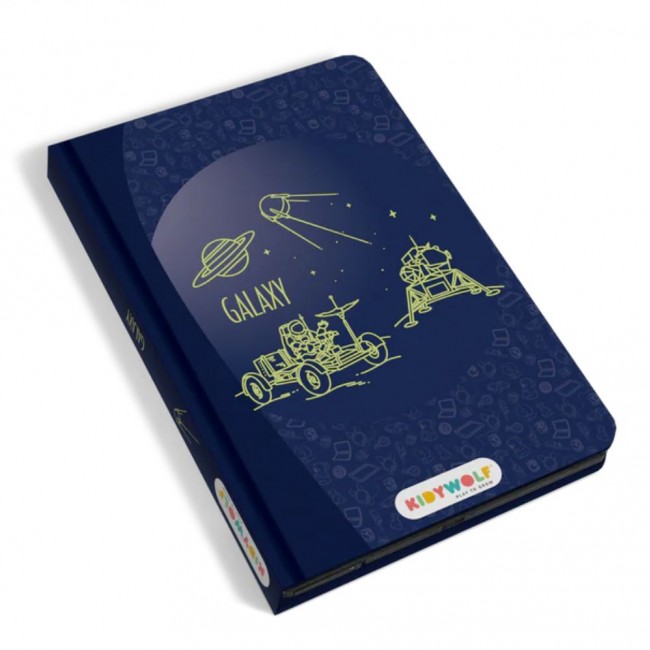 Podświetlany tablet do rysowania Kidydraw Mini Kidywolf - Galaktyka