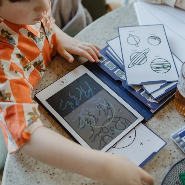 Podświetlany tablet do rysowania Kidydraw Mini Kidywolf - Galaktyka