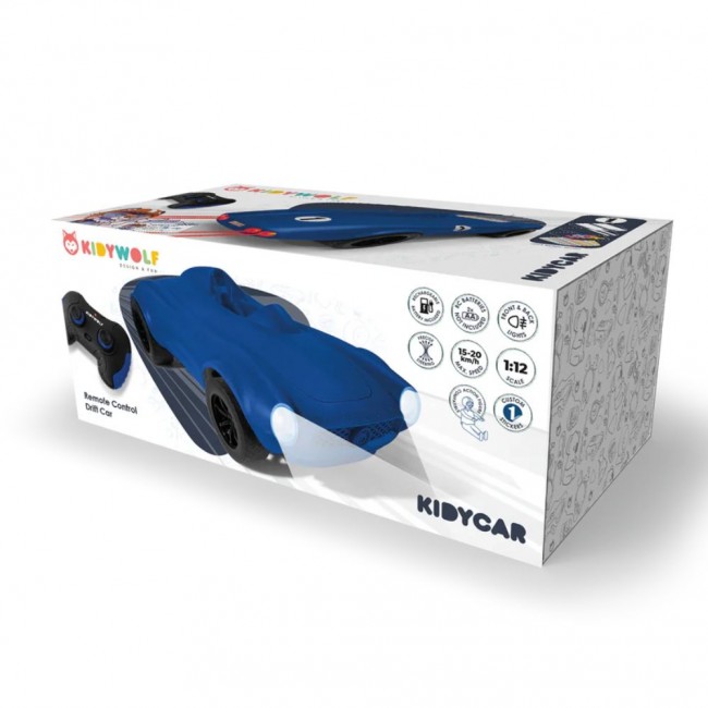 Samochód zdalnie sterowany Kidywolf - niebieski
