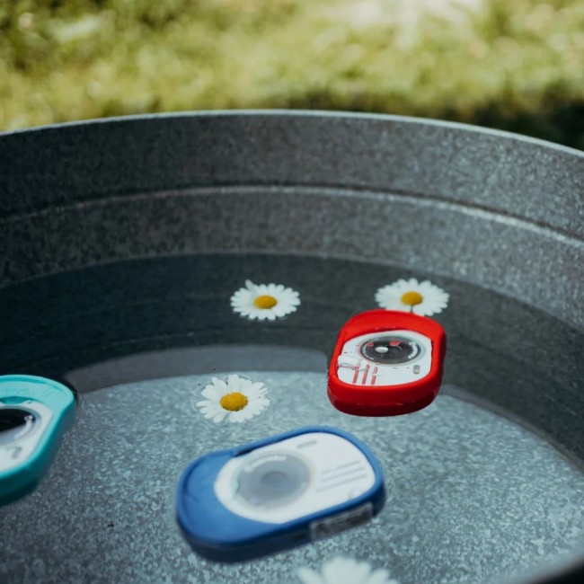 Wodoodporny aparat dla dzieci Kidywolf - żółty