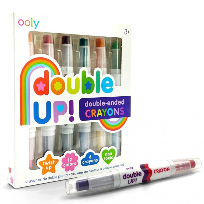 Kredki dwustronne Ooly - Double Up! 6 szt.