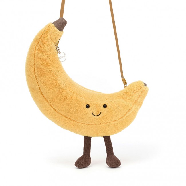 Pluszowa Torebka na Ramię Wesoły Banan Jellycat 22 cm