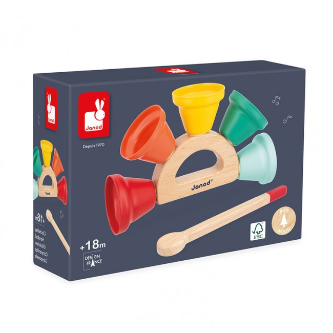 Dzwoneczki janczary Janod - Gioia 18m+