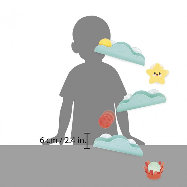 Tor do kąpieli z kulkami Janod 12m+