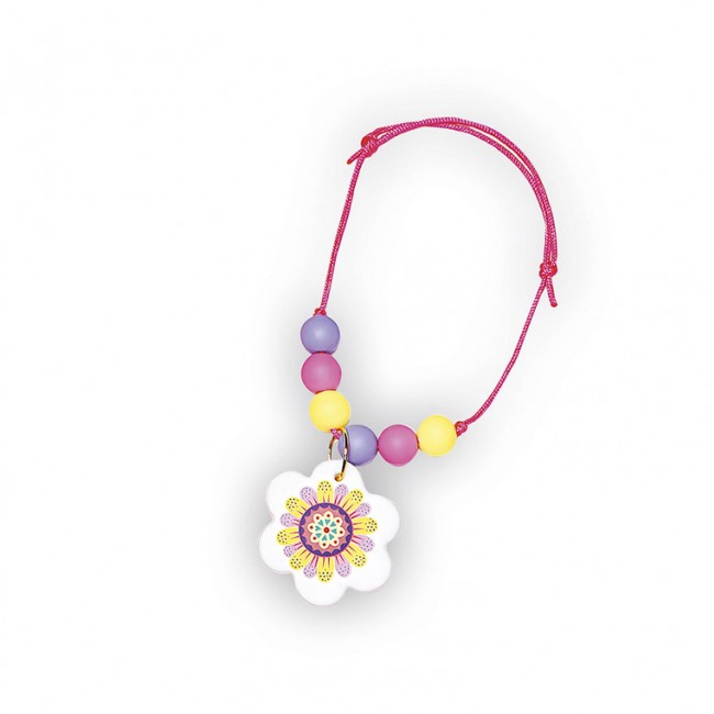 Zestaw kreatywny do tworzenia biżuterii dla przyjaciółek Janod - Klejnoty przyjaźni 8+