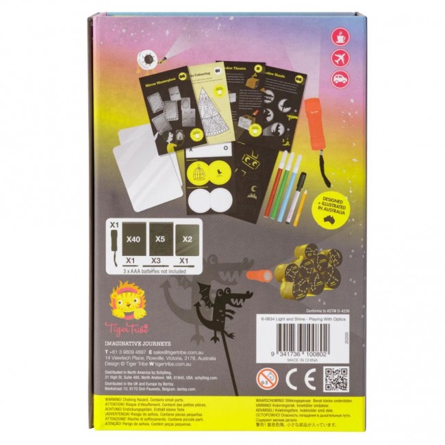 Zabawa z optyką Tiger Tribe - Światło