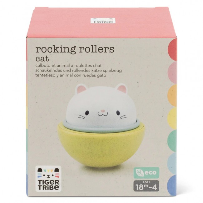 Jeżdżąca wańka wstańka Rocking Rollers Tiger Tribe - Kot