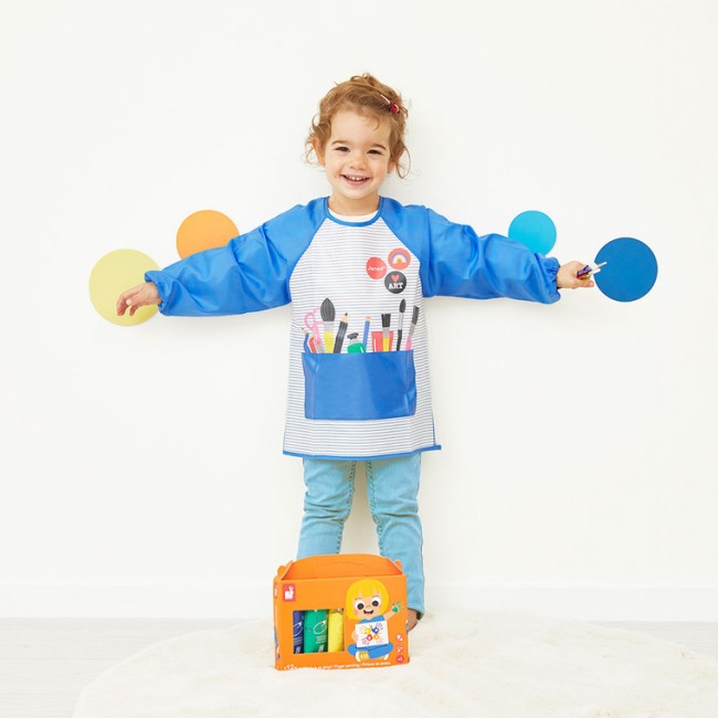 Farbki do malowania rękami 5 kolorów Janod 12m+