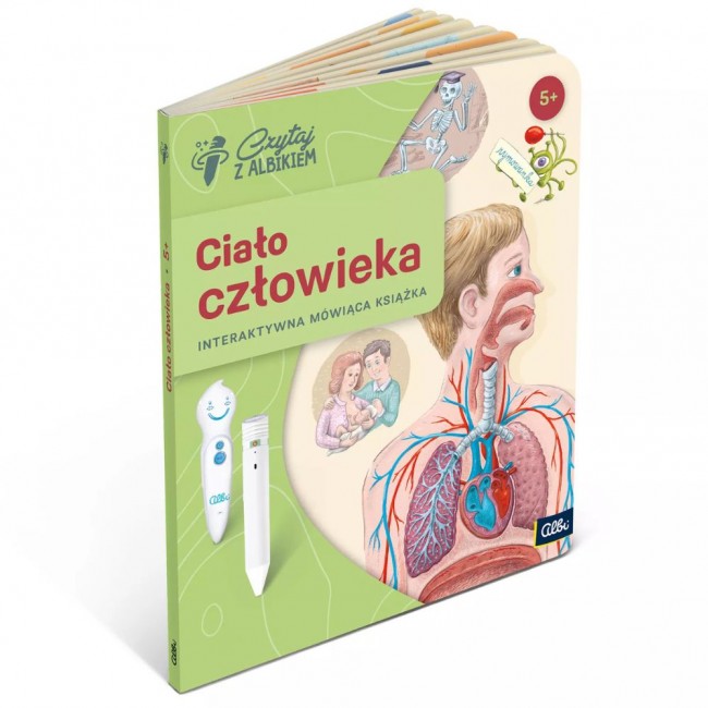 Zestaw Ciało człowieka Czytaj z Albikiem Albi z piórem