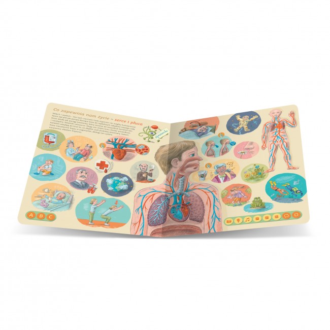 Zestaw Ciało człowieka Czytaj z Albikiem Albi z piórem