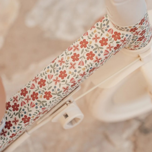 Rowerek trójkołowy 4w1 z rączką Little Dutch - Sunny Flower