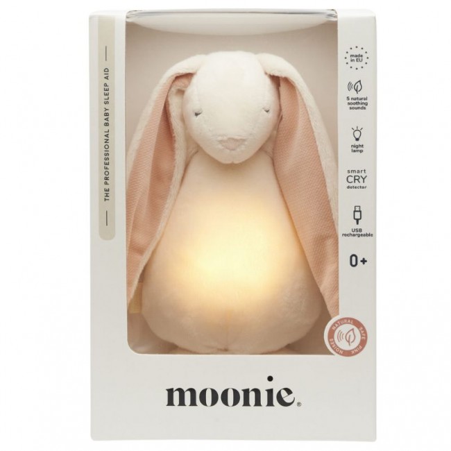 Szumiący królik z lampką Basic Moonie 2.0 - Powder