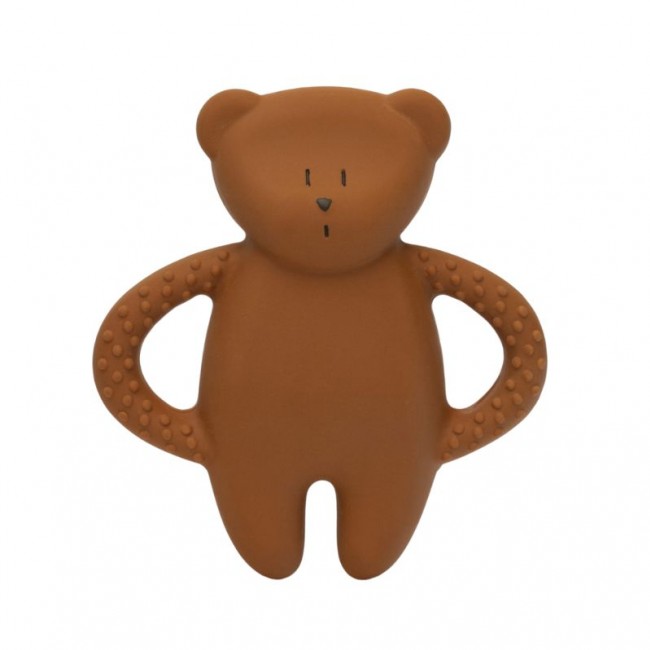 Gryzak z naturalnego kauczuku Moonie - Caramel