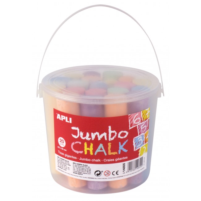 OUTLET Kredy Jumbo Apli Kids - 20 sztuk