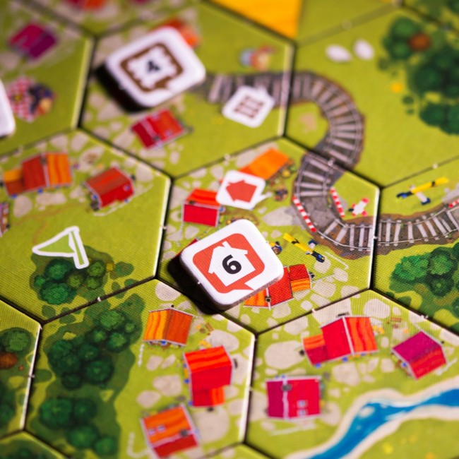 Gra planszowa kooperacyjna IUVI Games - Dorfromantik