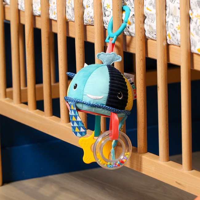 Zawieszka wielorybek sensoryczny do przywieszania LUDI
